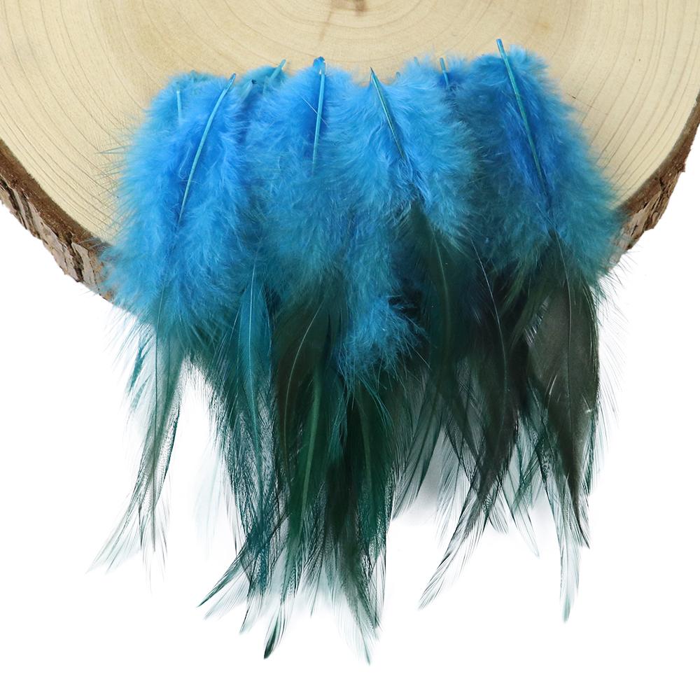 Natural Rooster Feathers 10-15Cm Pretty Chicken Feather For Crafts Jewelry Earring Making Accessory Party Decoration