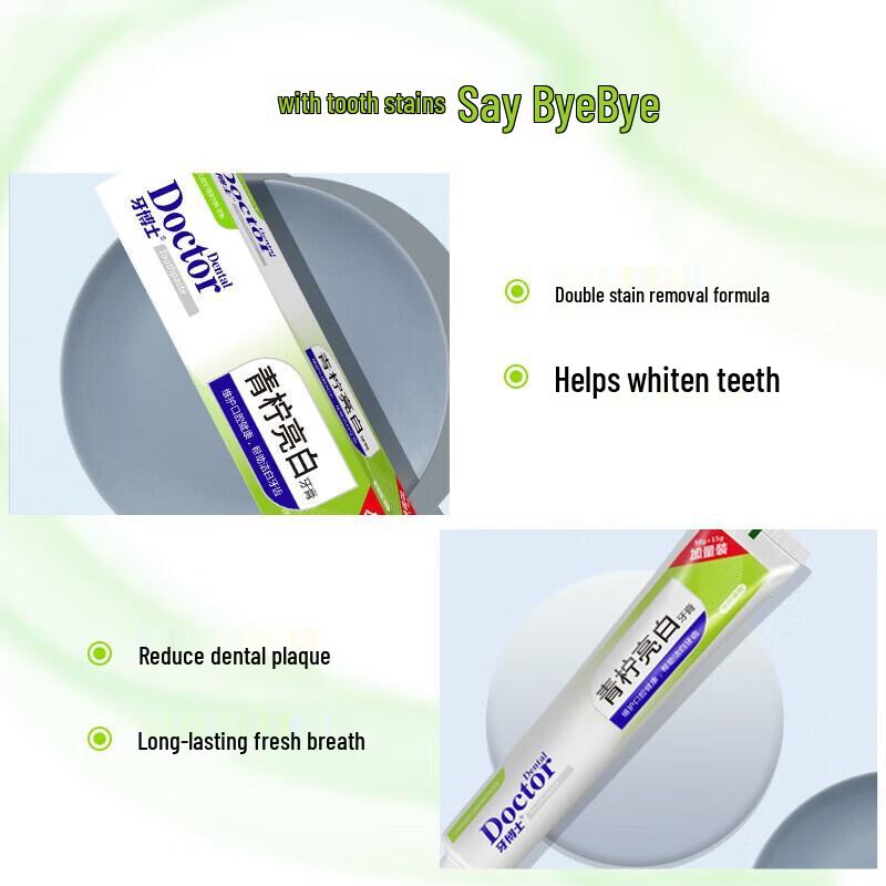 Dr. Tooth Lemon Whitening Toothpaste