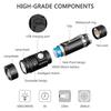 Aluminum Alloy Portable Torch Powerful LED Flashlight USB ReChargeable Outdoor Tactical Zoom Camping Waterproof Flash Light