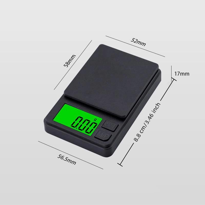 For Digital Weighing Food And Jewelry Kitchen Scale High-Precision Small Electronic Scale Precision Scale With Backlit Lcd