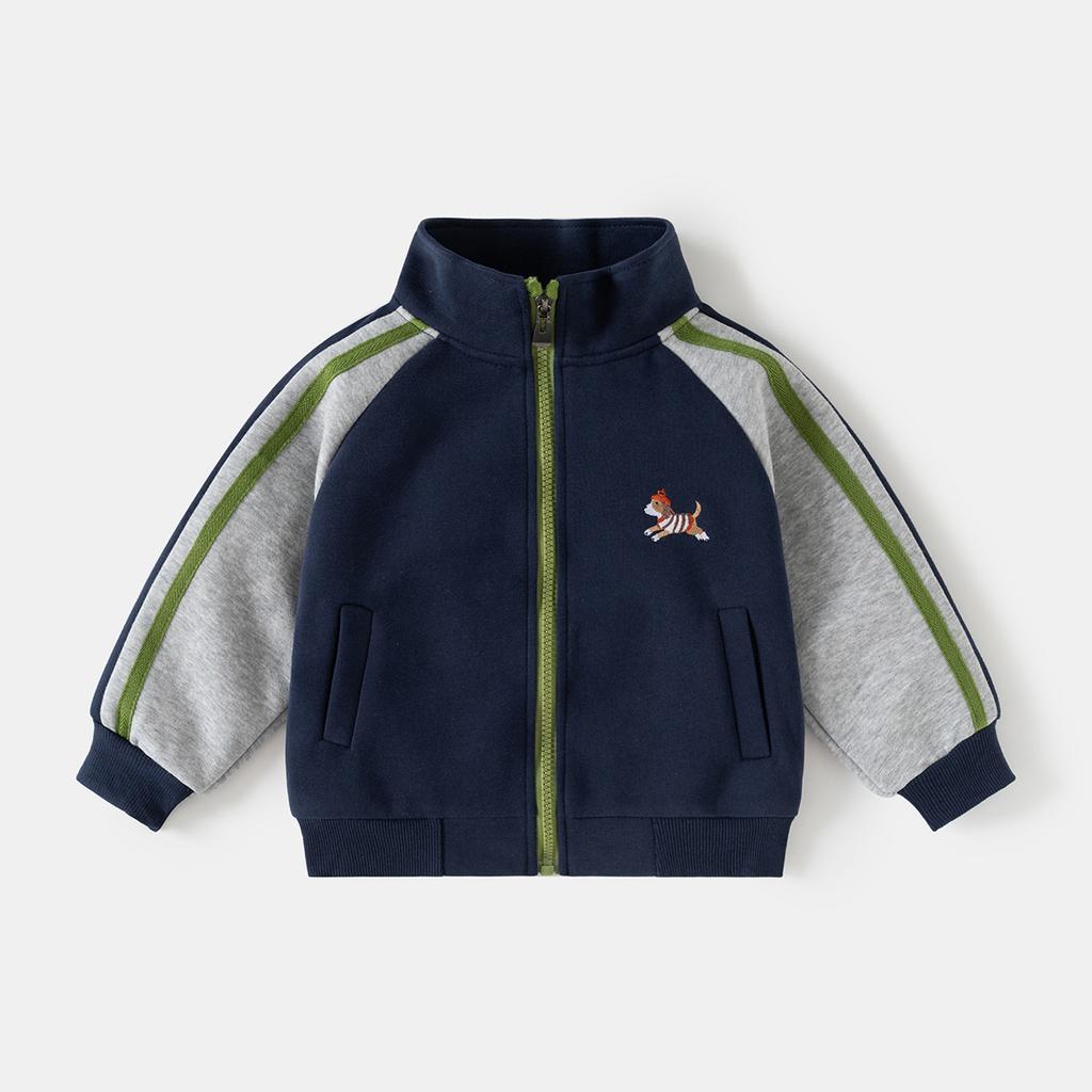 Boys sports suit autumn baby clothes children's sportswear new boys cardigan jacket trendy children's clothing