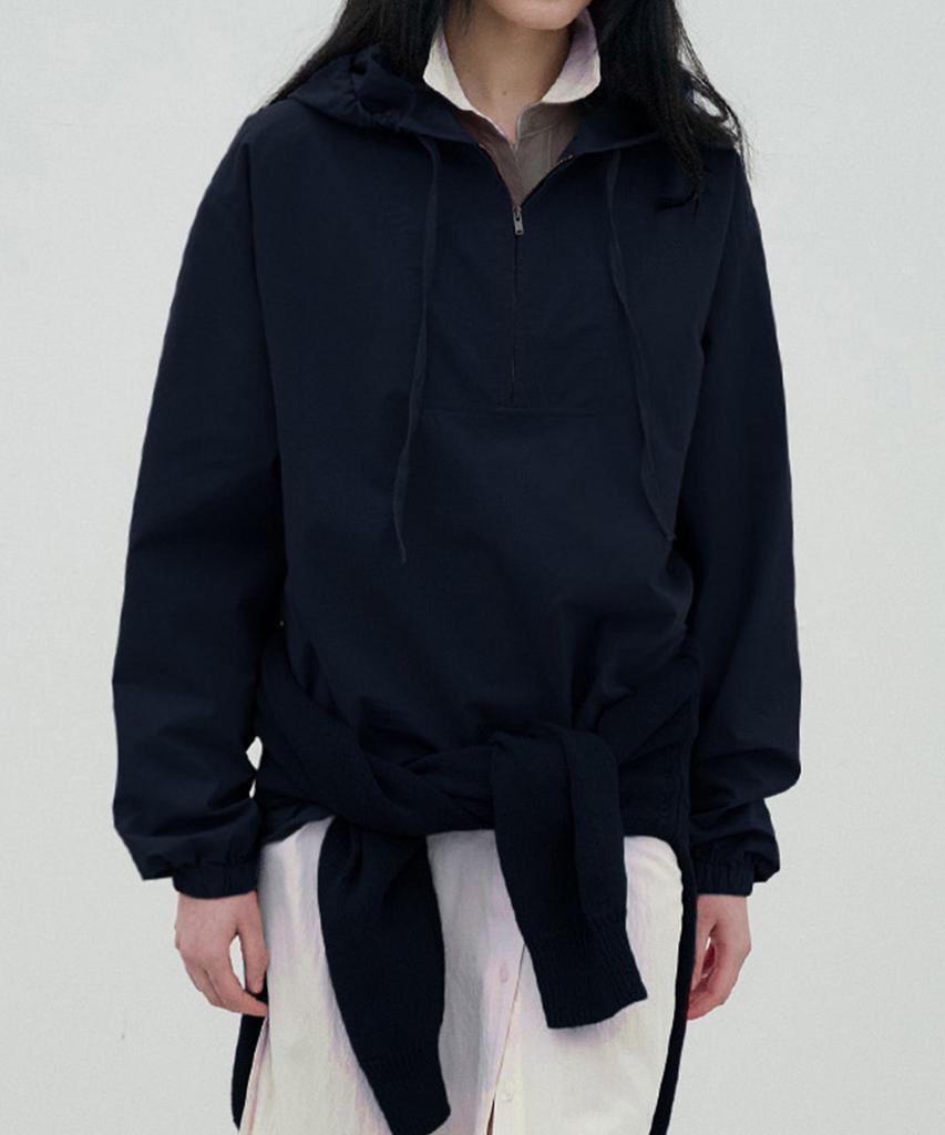 Jeonggam Studios Cotton Hoodie Anorak_3 Color
