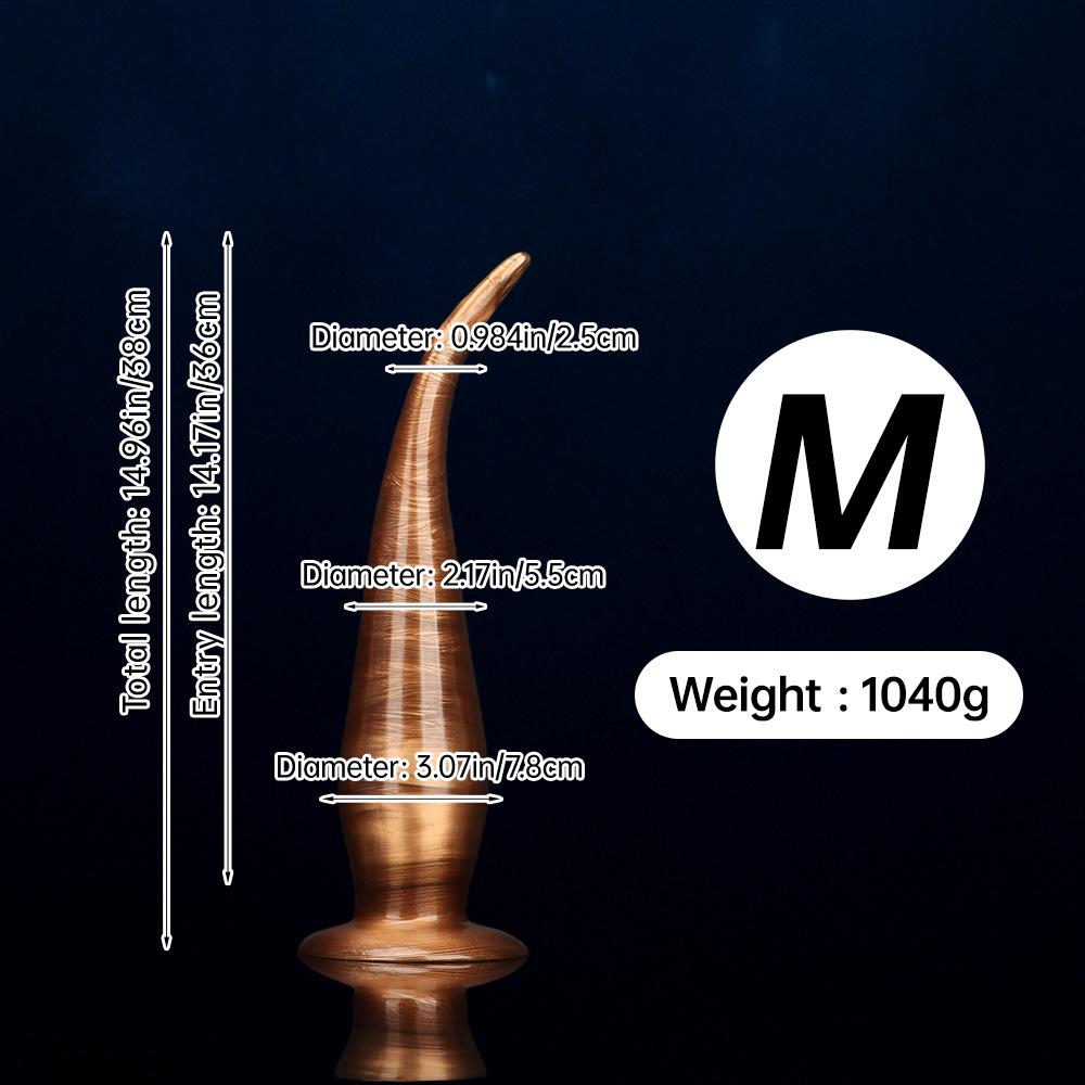 PVC Extra Long Anal Plug Dildo Sex Toy Masturbator for Men and Women Strap On Penis Realistic Dick