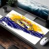 Tappetino per Mouse Stampa Real Madrid, per Tastiera, Tappetino per Laptop PC per Ufficio, Casa, Decorazione Scrivania, Regalo di Compleanno Perfetto per i Giocatori