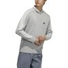 Adidas Sweatshirts Men's Gray Crew Neck Moderate Regular GV1202