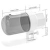 Programmable Pet Feeders Moisture Proof Battery Operated Tanks Dispenser for Home Office Aquariums Battery Operated
