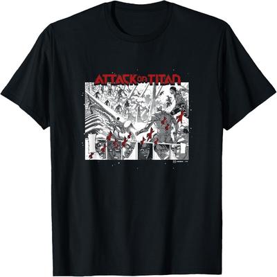 Epische Szenen Reaktionen Panels Großes Manga Poster T-Shirt