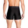 Under Armour Performance 6" Comfortable Soft Breathable Boxer Briefs 3-Pack Men Underwear Black 1383878-001