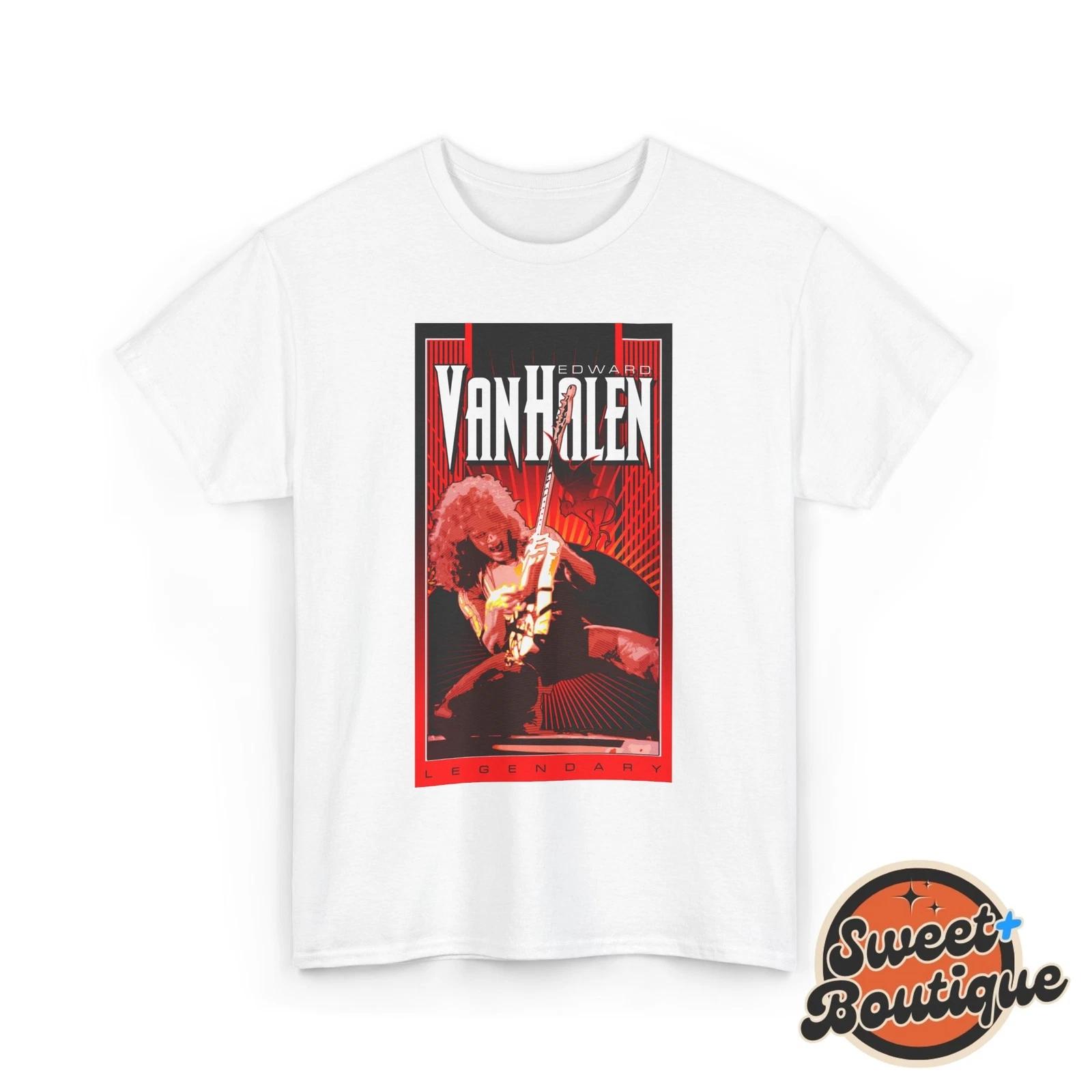Van Halen Legendary Shirt, Van Halen Vintage Shirt, Edward Van Halen T shirt M