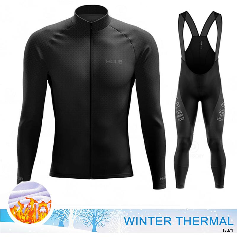 2026 Winter Warm Cycling Clothing Set  Team Winter Cycling Jersey Set Bicycle Sportwear Suit  Uniform Ciclismo Road Bike Clothing Bicicleta 06