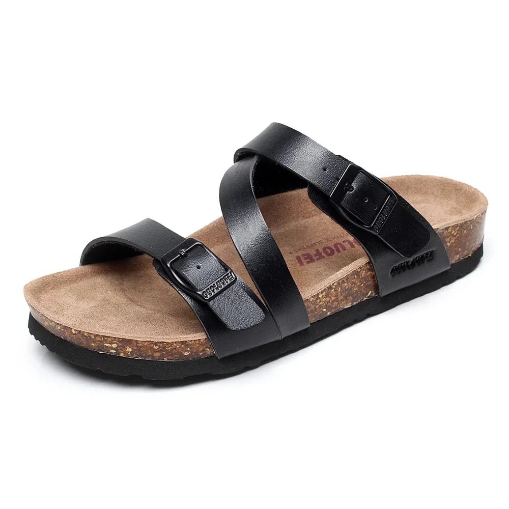 Fashion 6 Style Women Men Slippers Flip Flops Summer Beach Cork Love's Flats Sandals Casual Shoes Mixed Colors Big Size 35-46