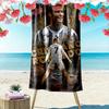 Serviette de plage Héritage de CR7 Serviette de plage pour photos de vacances Plage bord de mer Serviette de bain séchage rapide Serviette pour piscine extérieure Serviettes de voyage et de vacances Confort