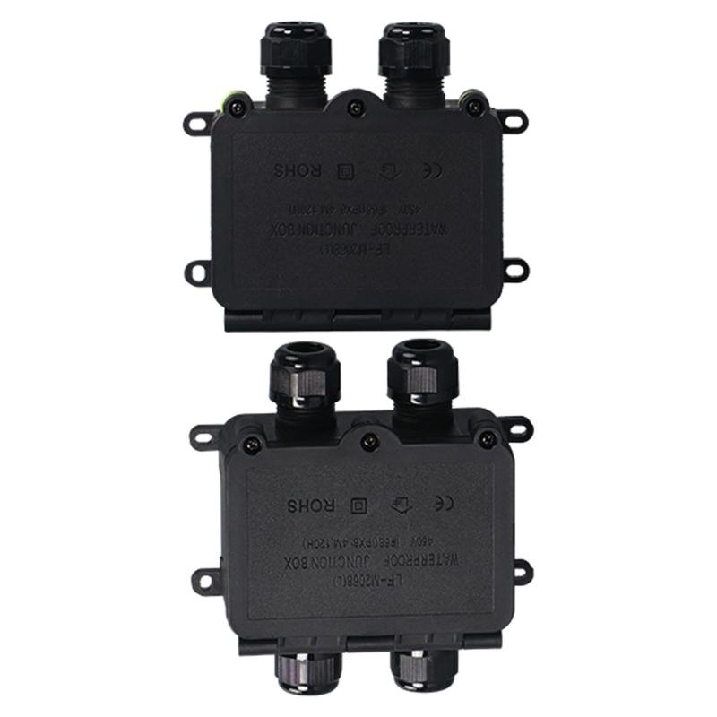Multipurpose Waterproof Designs Outdoor Junction Box 8 12mm Rating Accessory for Undergrounds Electrical Connection