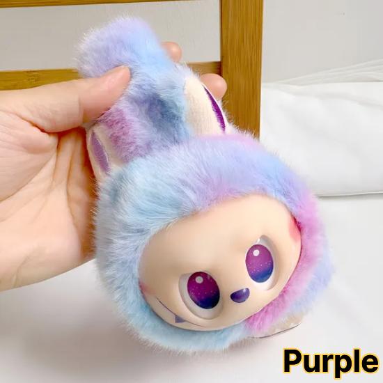 Labubu „Big Into Energy“ Plüsch-Ohrenwärmer – Ultraweiche Winter-Ohrenwärmer für Outdoor, Reisen & Alltagsstil