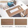Quality Imitation Wood Grain PU Mousepad Anti-slip Waterproof Computer Mouse Pad Deskpad Laptop Desk Mat Home