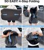 Foldable Car Windshield Sunshade For Tesla Model 3/Y UV Protection Heat Insulation Sun Visor Reflective Fabric With Storage Bag