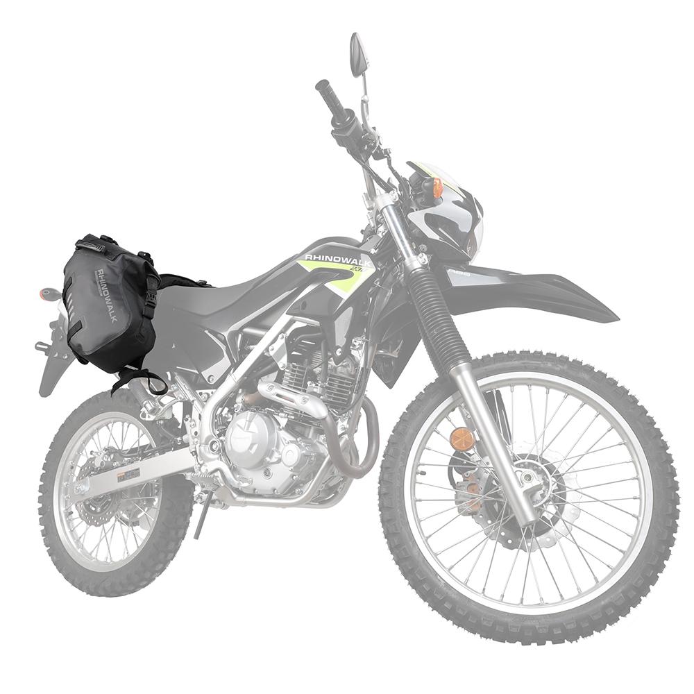 

MT1418 1 Pair Polyester Motorcycle Side Bag Waterproof Rear Seat Bag (XL) Type A