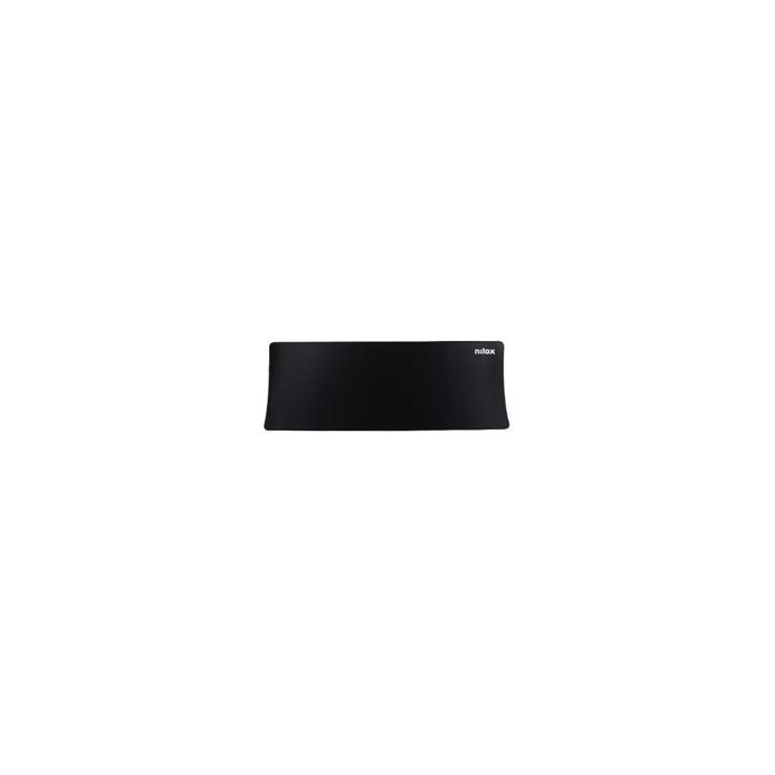 Tapis de souris - NILOX - NXMPXXL01 - Noir - Monochromatique - Antidérapant