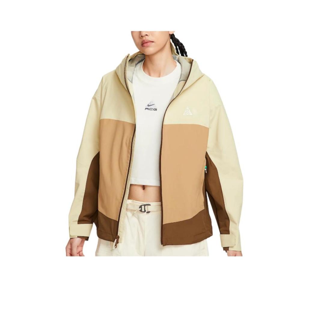 Женская водонепроницаемая ветрозащитная куртка-хардшелл Nike ACG Series Morpho Storm-FIT ADV Свободный крой На молнии HJ0247229 L