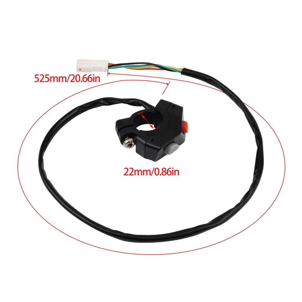 Universal Motorcycle Start Stop Two Function Switch Button For KTM EXC XC XCW EXCF SX SXF 125-500cc Motorbike Accessories