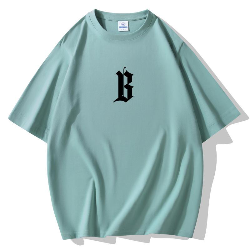 Big Z T Shirts for Men Short Sleeves O-neck Cotton Casual Man's Tee