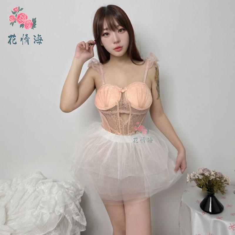 Lenjerie intimă sexy, tavă de oțel sexy, vestă pentru modelarea corpului, piept mic, pasiune mare unită, femei libere