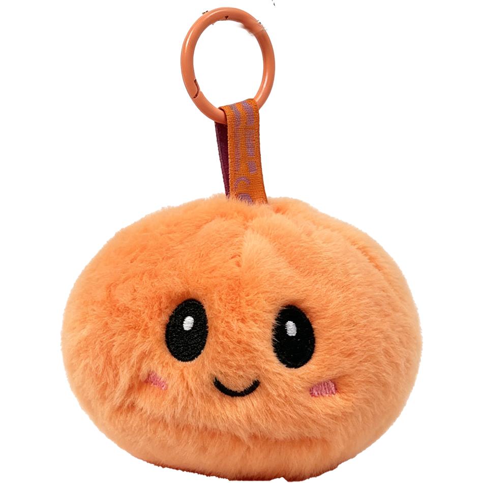 2 Stück Süßer Teigtaschen Schlüsselanhänger Ring Flauschiger Fell Pompon Teigtaschen Anhänger Schlüsselanhänger Tasche Auto Schlüssel Anhänger Geschenk für Mädchen