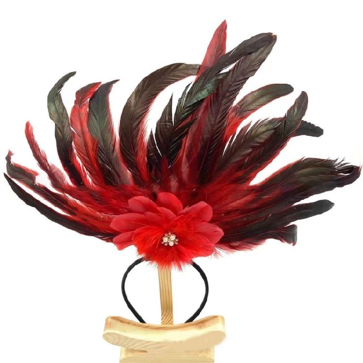 Modern Feather Hairband Fashionable Headband Festival Hair Decoration for Women Adds Elegance To Any Outfit or Event