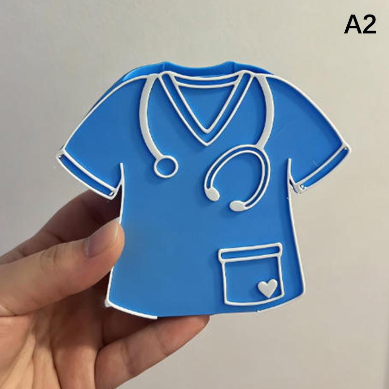 Portabolígrafos de Enfermera Diseño con Forma de Uniformes de Enfermera Organizador de Escritorio Regalo Perfecto Para Enfermeras Doctores Y Estudiantes de Medicina Regalos Para Enfermeras