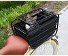 Extra Large Dog Carrier Rear Bike Basket for Single Pet