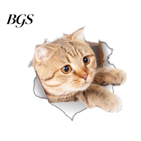 Niedliches Katzen-Hunde-Muster, Toilettendeckel-Abdeckungsaufkleber, Wandaufkleber, Badezimmer-Heimdekoration