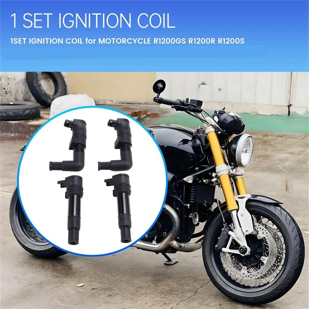 Ignition Coil High Voltage Package for BMW 7715853-01 (4-piece Set)