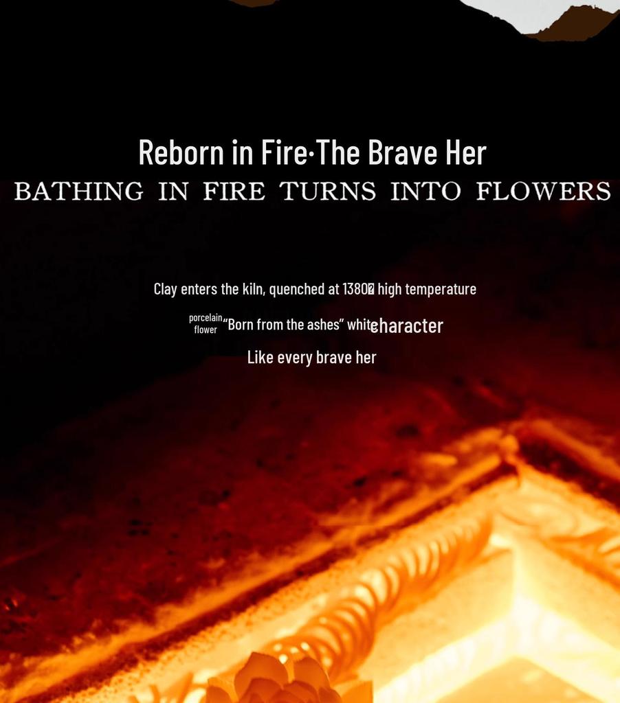 Handmade Ceramic Flower Incense Holder - Chinese Aromatherapy Diffuser Souvenir