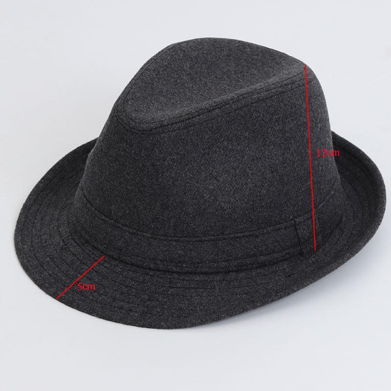 Autumn and Winter Models Are Available for Men and Women, British Retro Hats, Fashionable Gentleman Hats, Jazz Hats, Trendy Woolen Top Hats.