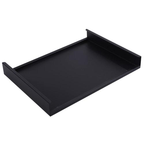 Hiro World Trade Stovetop Cover, Kitchen Storage Stand for Gas Ranges, Computer Stands, 40cm, IH Cooktops (Black)