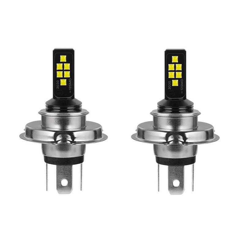 

2 шт. супер яркий H11 Led H4 H7 H8 9005 9006 H10 H11 HB4 HB3 881 автомобильные светодиодные противотуманные фары CSP лампы накаливания 6000K белые автоматические противотуманные фары DRL H4 белый