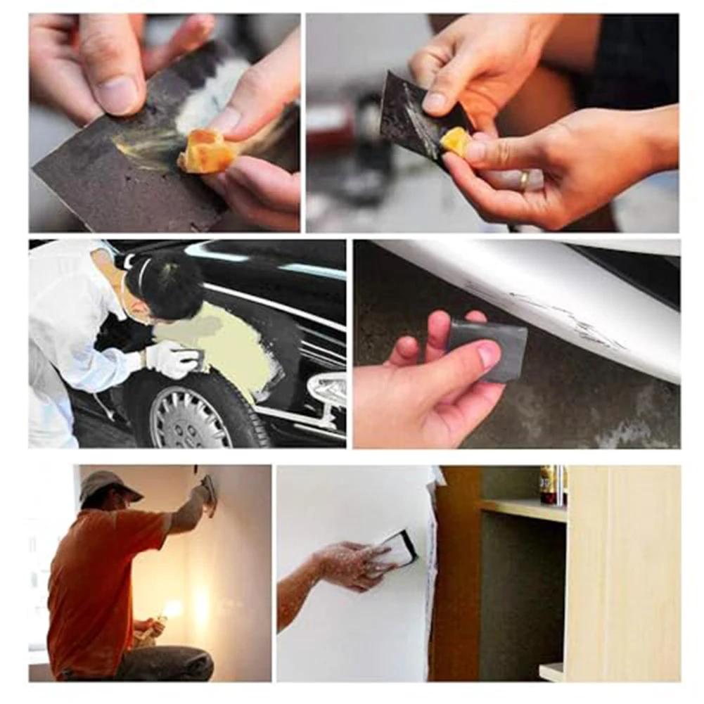 15pcs 7000 Grit Sandpaper Waterproof Silicon Carbide For Art Craft Woodworking Automotive Metalwork Car Detailing Polishing Task