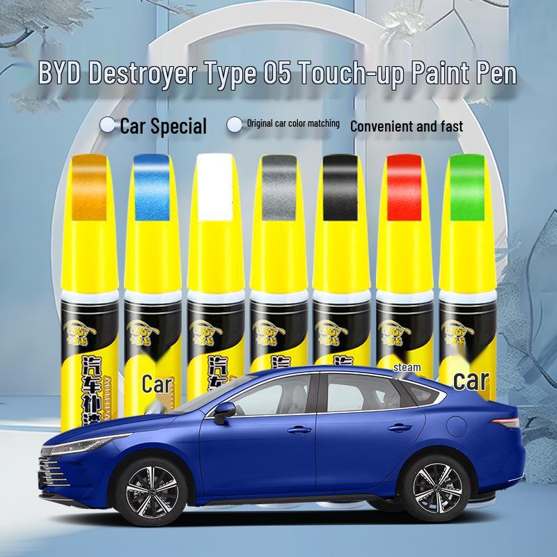 BYD Destroyer 05 Touch-Up Paint Pen - Time Gray & Dome Blue for Car Paint
