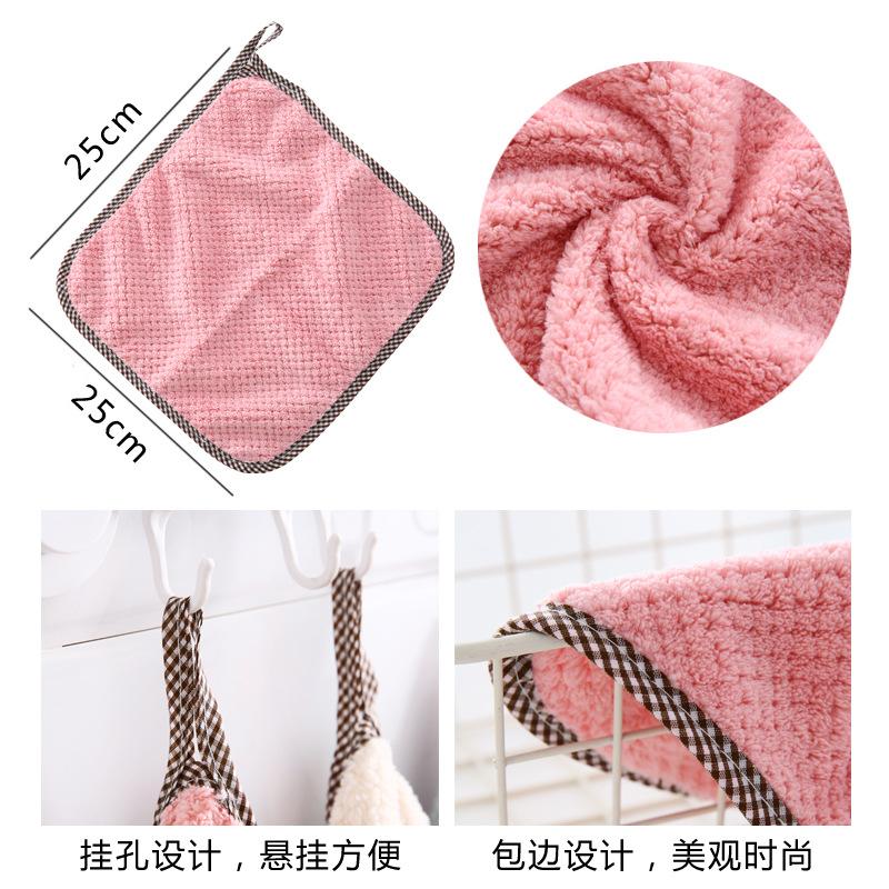 2pecs New Super Absorbent Microfiber Kitchen Dish Cloth High-efficiency Tableware Household Cleaning Towel Kitchen Tools Gadgets