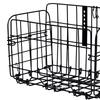 Bike Handlebar Folding Wire Basket 30kg Load Capacity Accessory 13.4x7.6x8.8inch Multifunctional