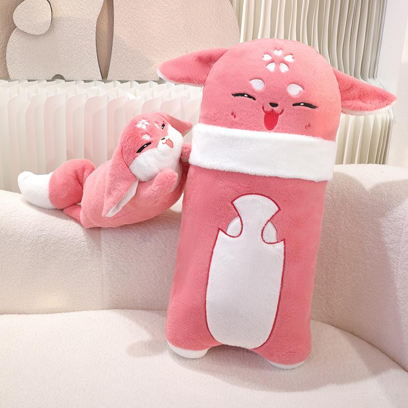 Genshin Impact Yae Miko Fox Plush Toy Pillow Stuffed Animal Doll Kids Gifts