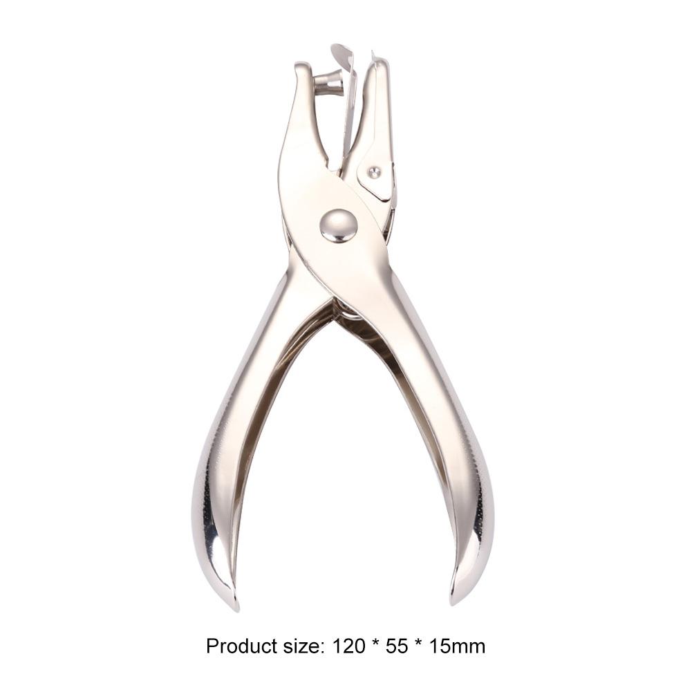 3/6mm Hole Puncher Portable Single Hole Punch Paper Material Scrapbooking Handheld Metal Craft Office Binding Supplies