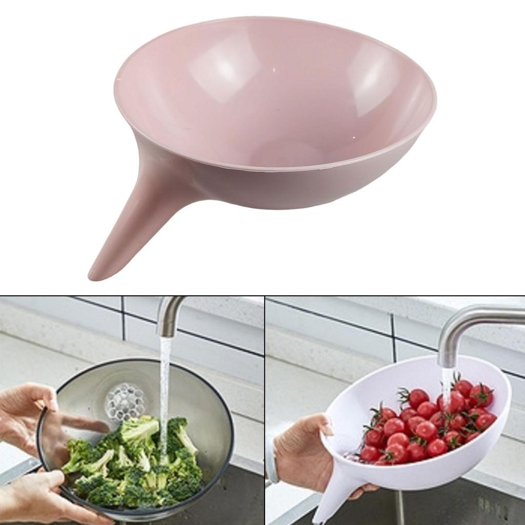 Colander Drain Bowl Strainer for Fruits Spinach Spaghetti
