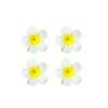 4PCS Egg Flower Acrylic Hairclips Women Girls Sweet Side Bangs Clip Hair Clips Barrettes Hairpins Ponytail Hair Accessories