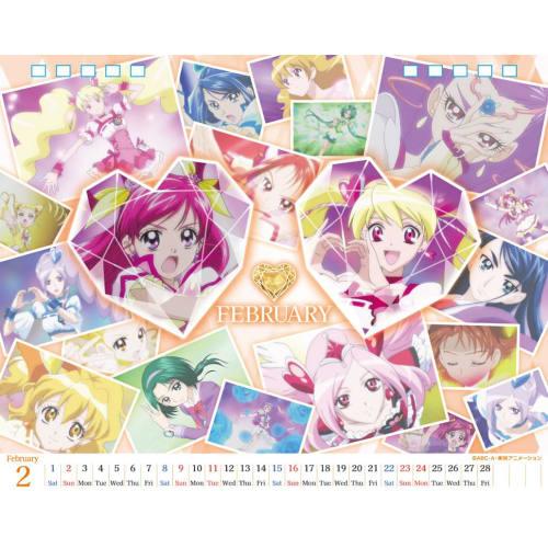 Toei Animation 2025 PreCure All Stars Desk Calendar CL-018