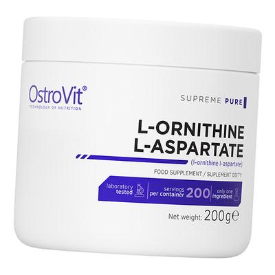 L-орнитин L-аспартат, L-Ornithine L-Aspartate, 200г Без вкуса (27250039)