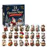 Christmas Collection Gifts 2026 Advent Calendar, 24-Day Acrylic 2D Ornament Set with Tree Hanging Ornaments Animal Figures, Decor, Holiday Gift