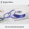 3mm Double-Sided Satin Silk Ribbon for DIY Gifts, Bows, Bouquets, and Baking Packaging
