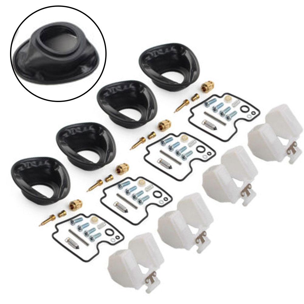 High Quality Carburetor Repair 4Pcs BANDIT CARBURETOR GASKETS For SUZUKI GSF1200 GSF1200S KIT Metal And Rubber