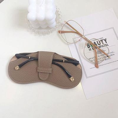 Glasses Bag PU Leather Anti Pressure Sunglasses Storage Bag Protective Cover Glasses Case Spectacle Case